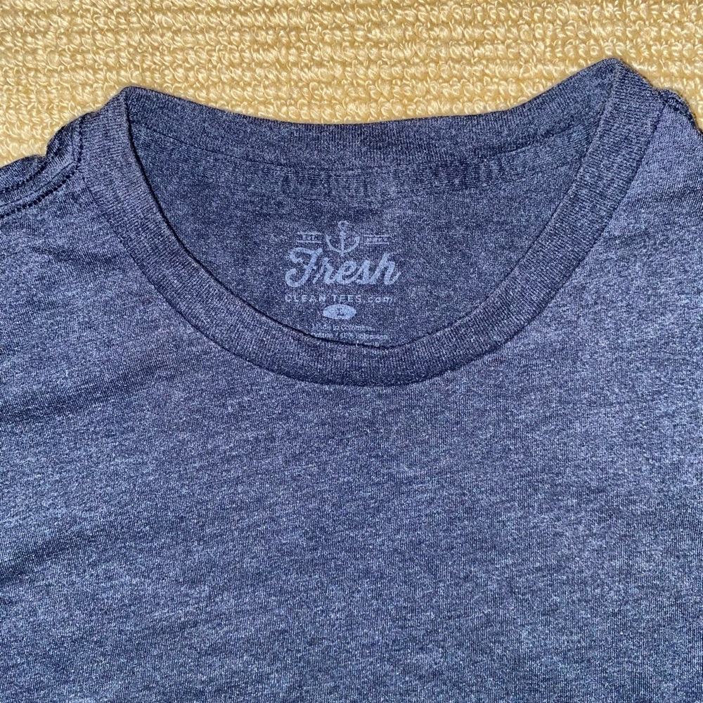 Fresh Clean Tees Mens Navy Large T-Shirt